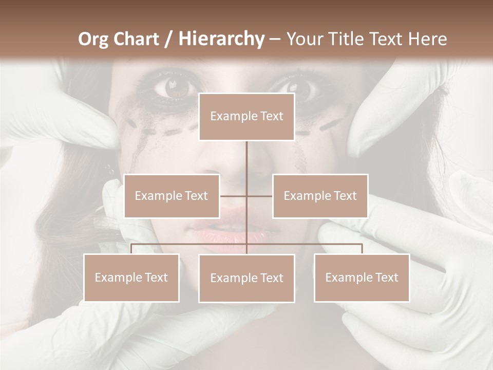 Hands Health Care Aging Process PowerPoint Template