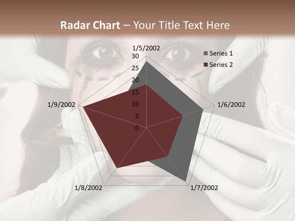 Hands Health Care Aging Process PowerPoint Template