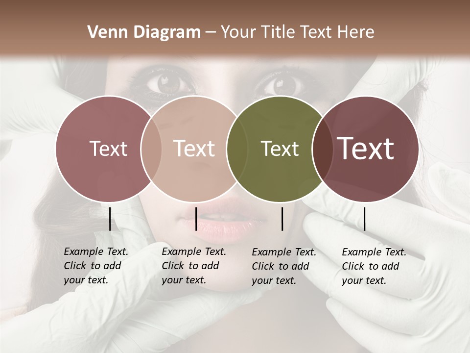 Hands Health Care Aging Process PowerPoint Template