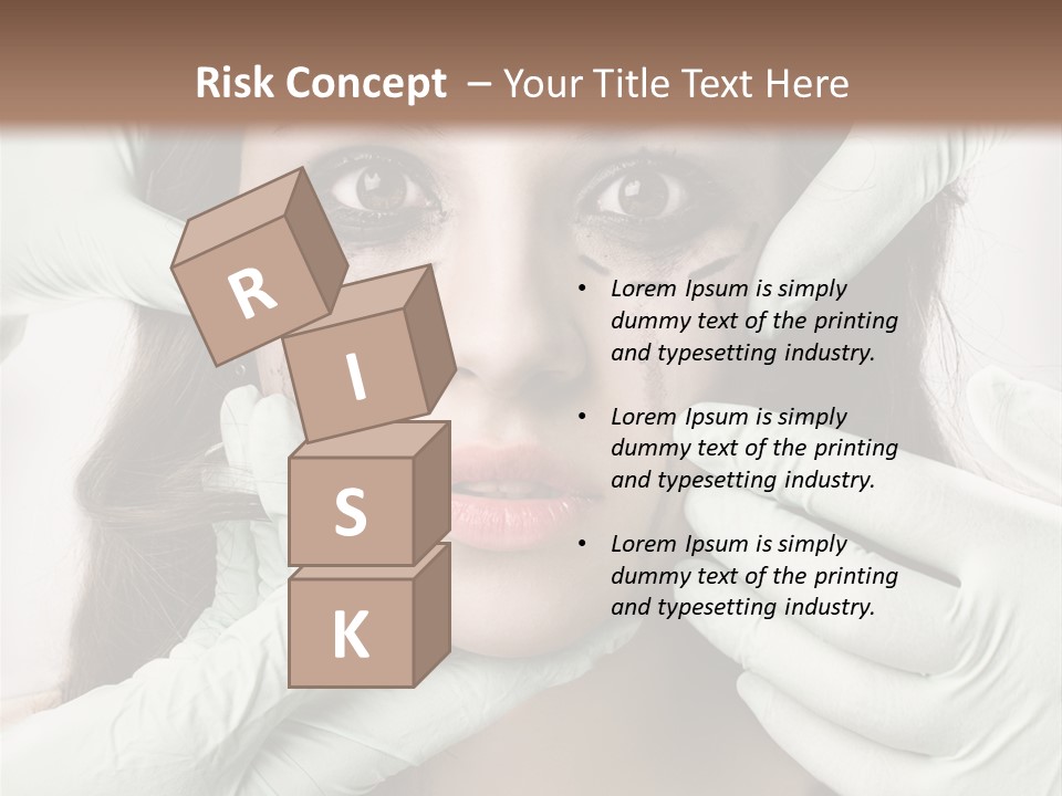 Hands Health Care Aging Process PowerPoint Template