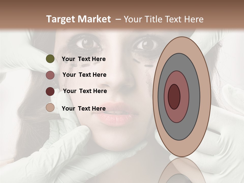 Hands Health Care Aging Process PowerPoint Template