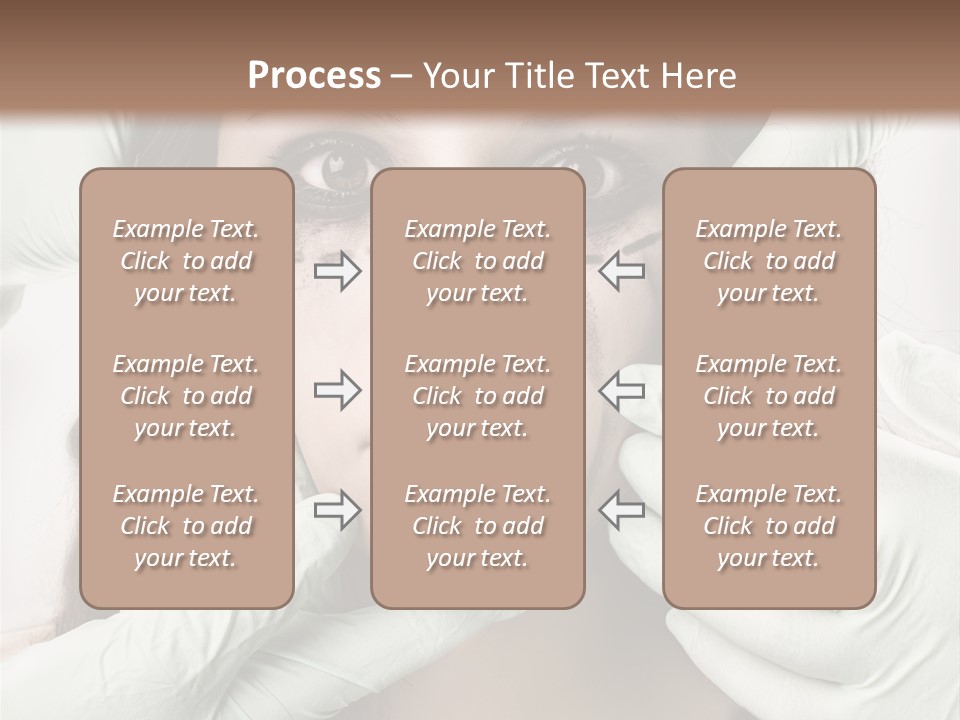 Hands Health Care Aging Process PowerPoint Template