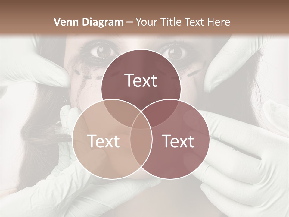 Hands Health Care Aging Process PowerPoint Template