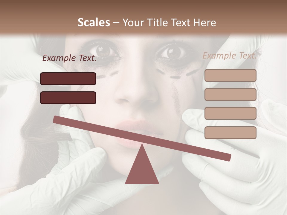 Hands Health Care Aging Process PowerPoint Template