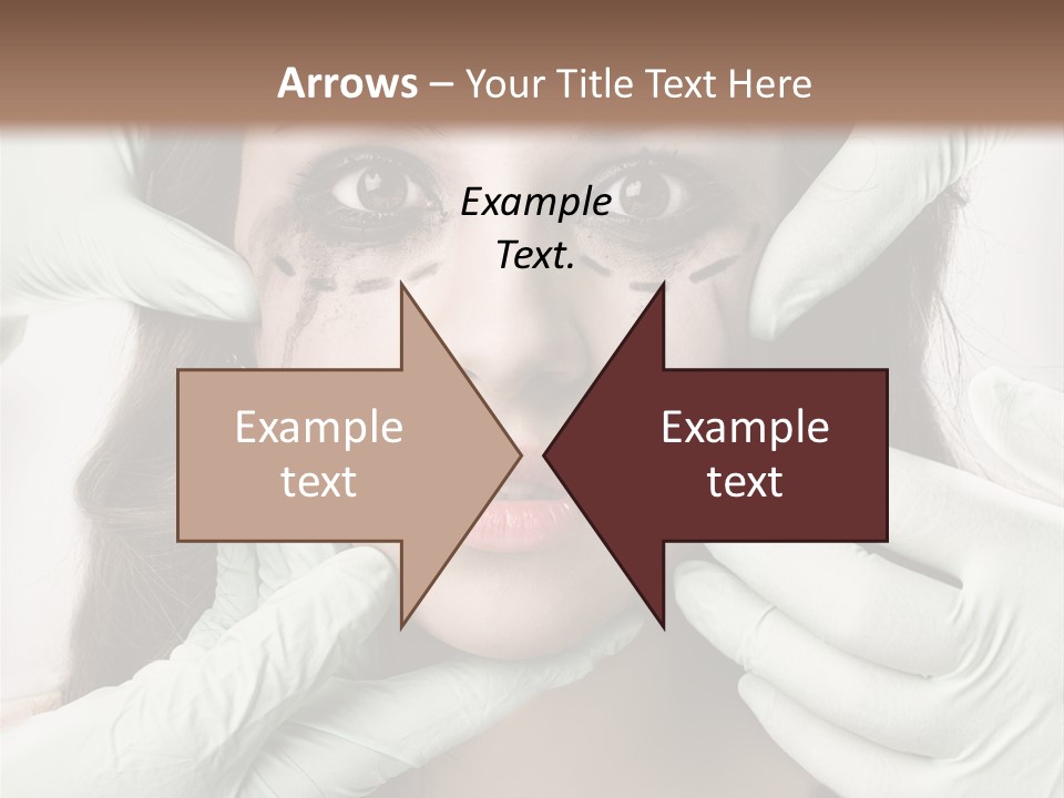 Hands Health Care Aging Process PowerPoint Template