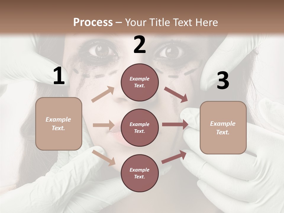 Hands Health Care Aging Process PowerPoint Template