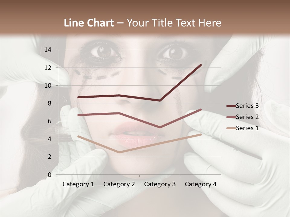 Hands Health Care Aging Process PowerPoint Template