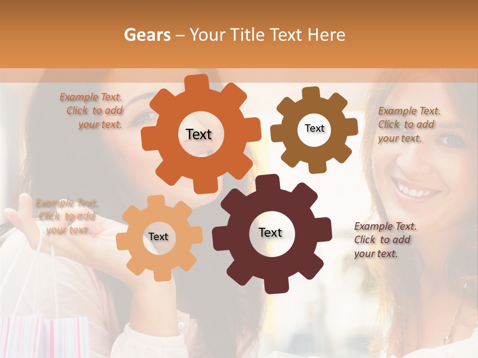 Money City Enjoyment PowerPoint Template