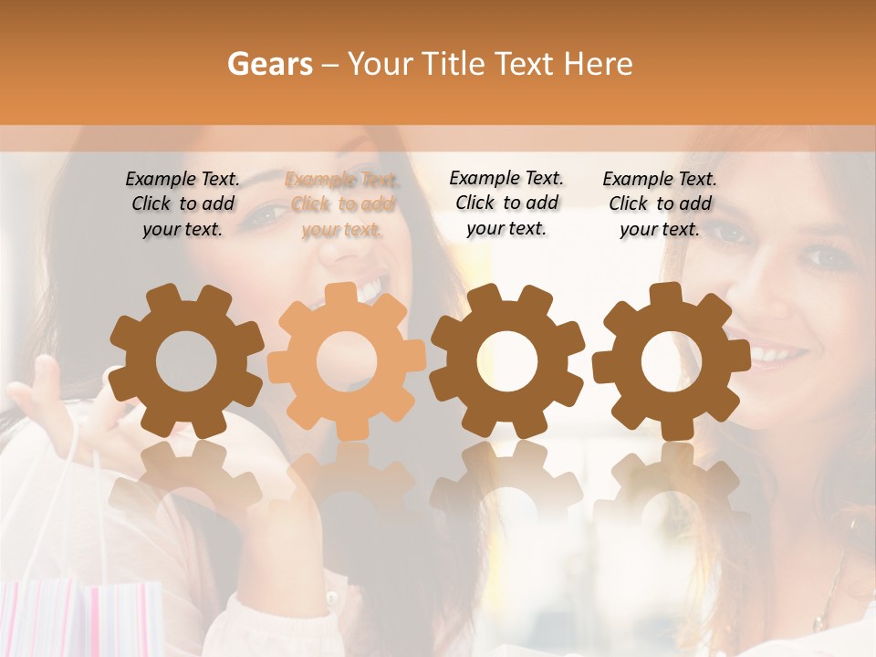 Money City Enjoyment PowerPoint Template