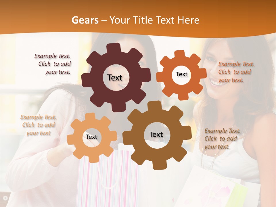 Joyful Commercial Style PowerPoint Template