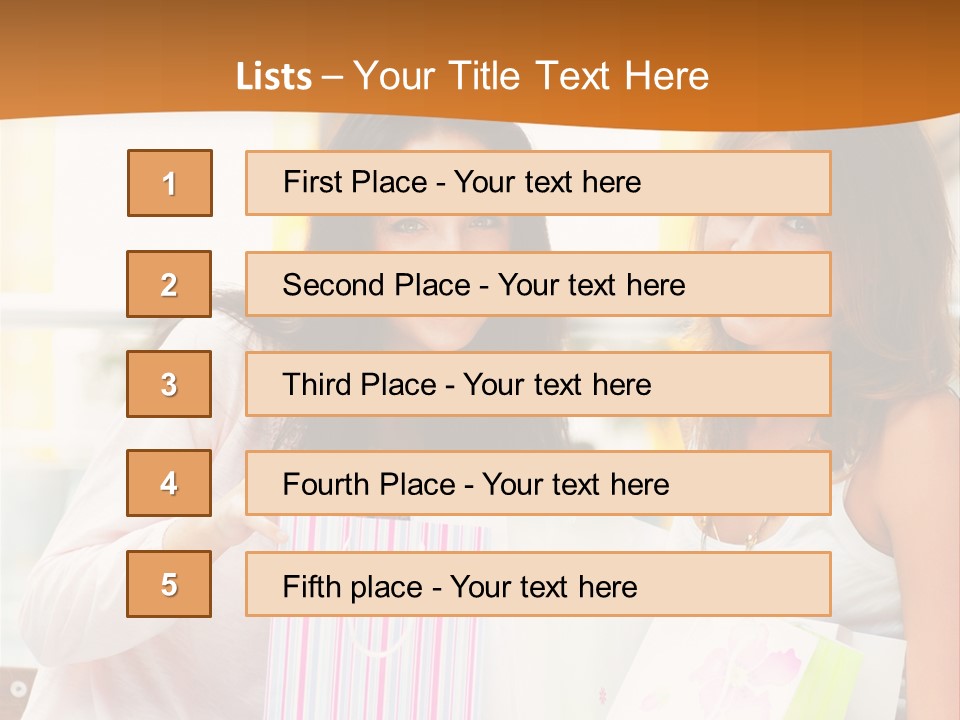 Joyful Commercial Style PowerPoint Template