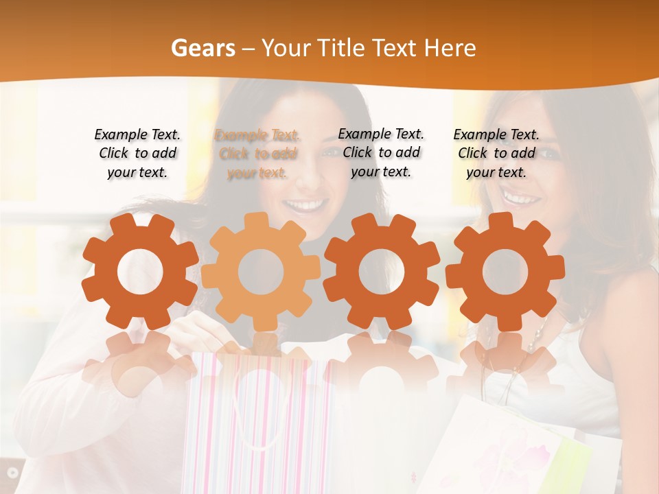 Joyful Commercial Style PowerPoint Template