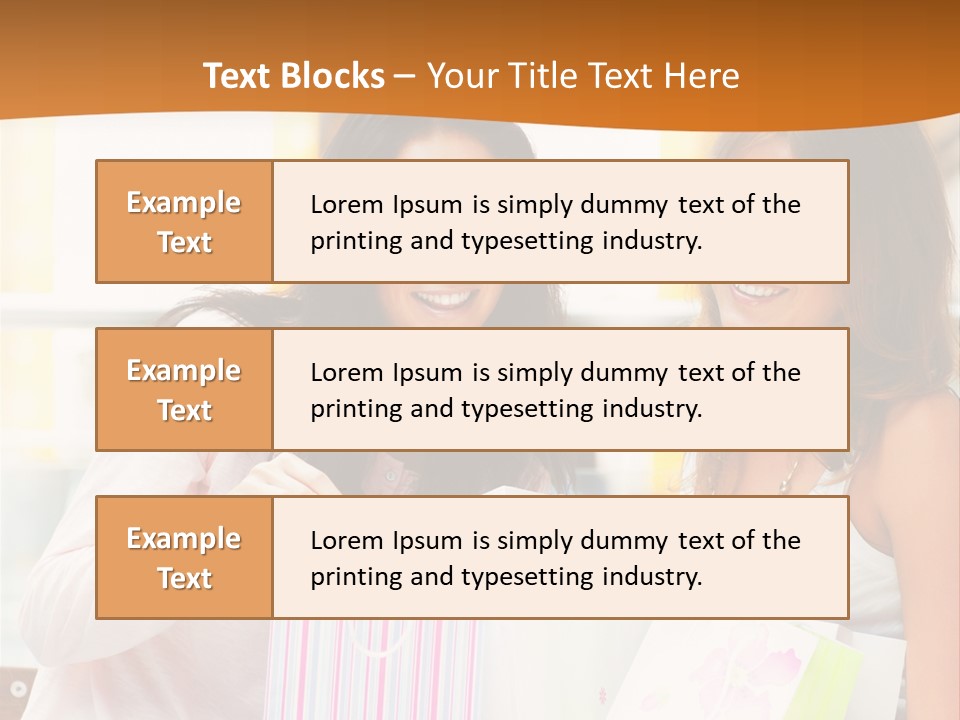 Joyful Commercial Style PowerPoint Template