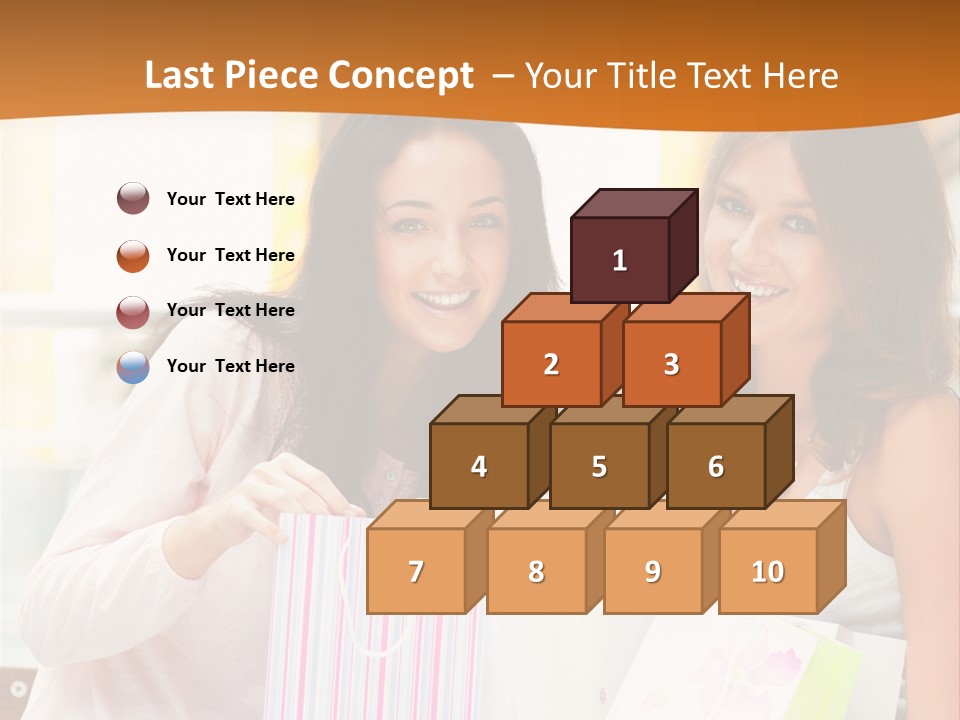 Joyful Commercial Style PowerPoint Template