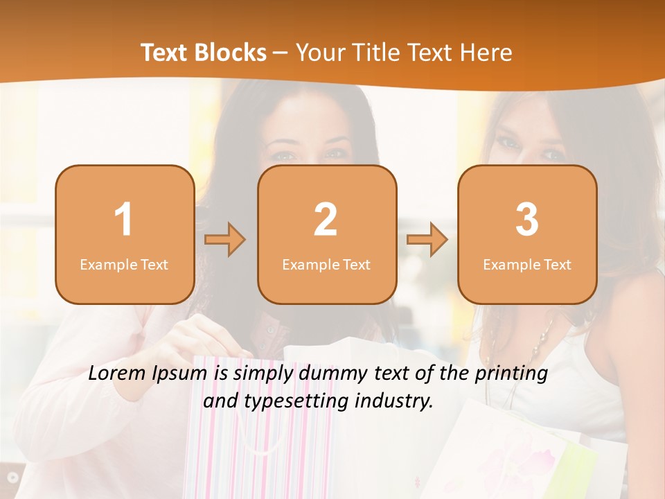 Joyful Commercial Style PowerPoint Template