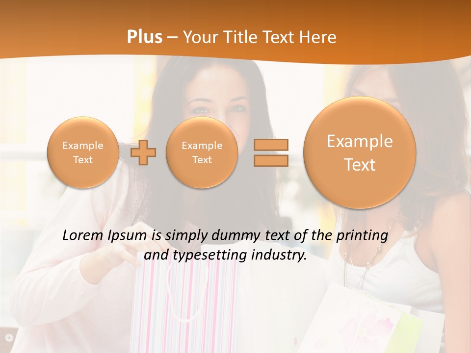 Joyful Commercial Style PowerPoint Template