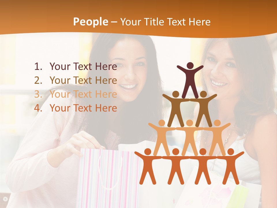 Joyful Commercial Style PowerPoint Template