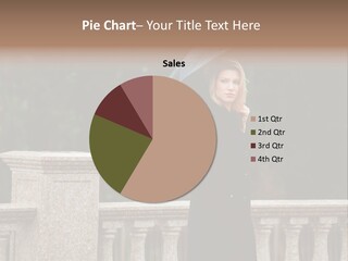 Cool Person Blond PowerPoint Template