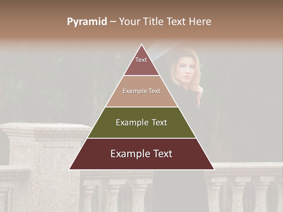 Cool Person Blond PowerPoint Template