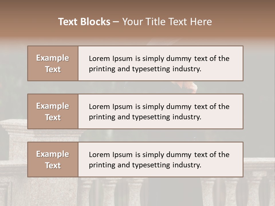 Cool Person Blond PowerPoint Template