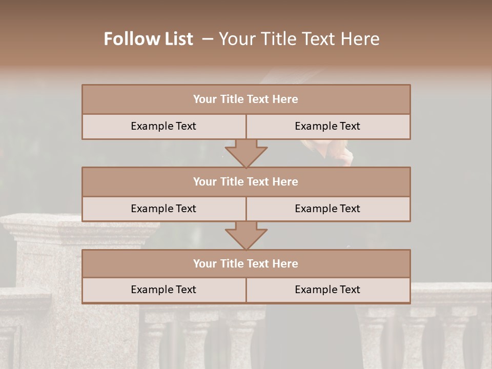 Cool Person Blond PowerPoint Template