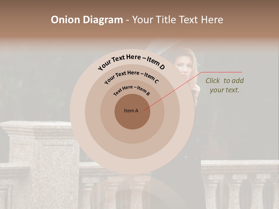 Cool Person Blond PowerPoint Template