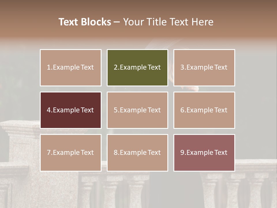 Cool Person Blond PowerPoint Template