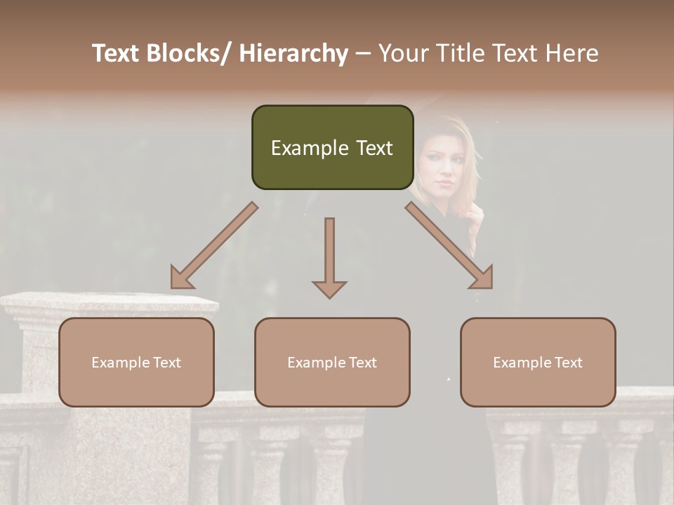 Cool Person Blond PowerPoint Template