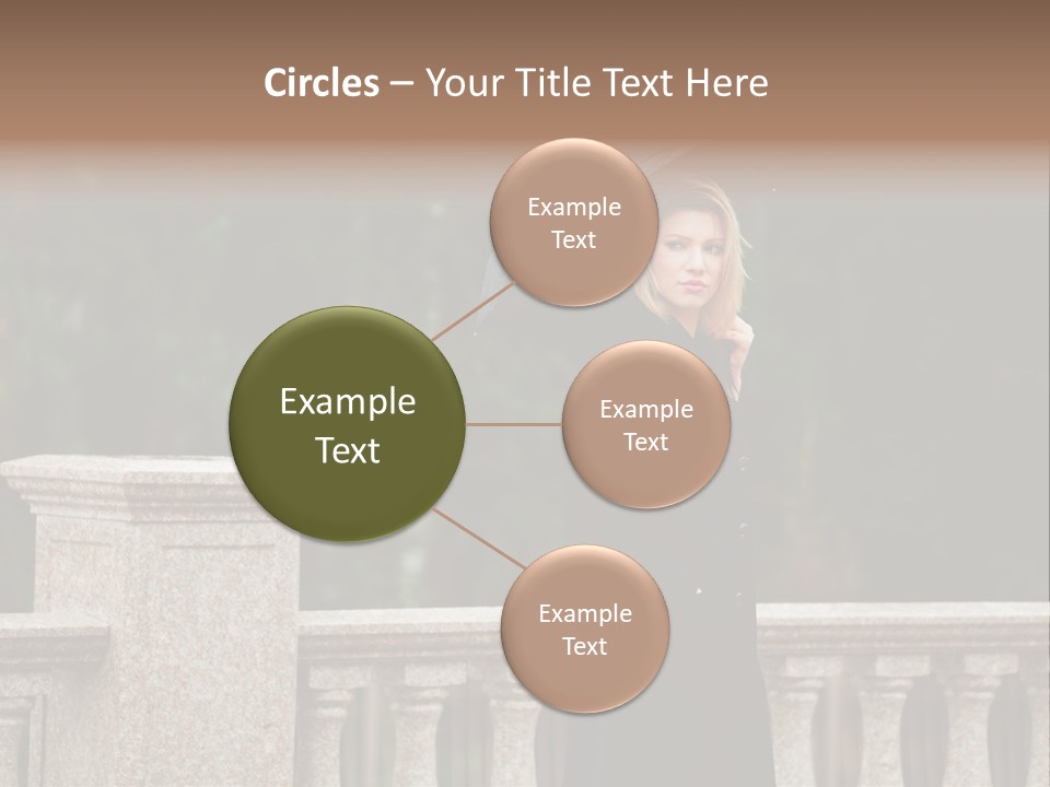 Cool Person Blond PowerPoint Template