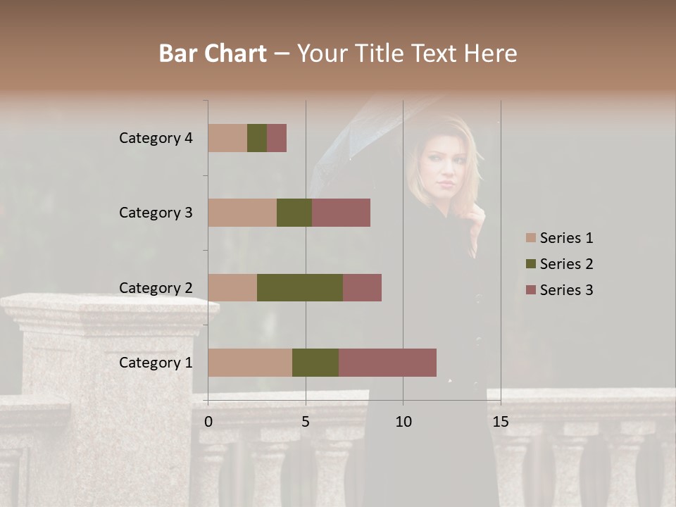 Cool Person Blond PowerPoint Template