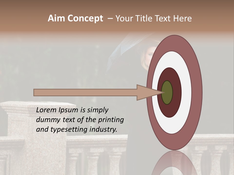 Cool Person Blond PowerPoint Template