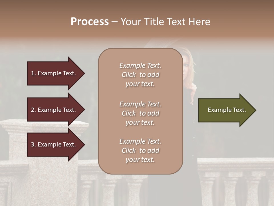 Cool Person Blond PowerPoint Template