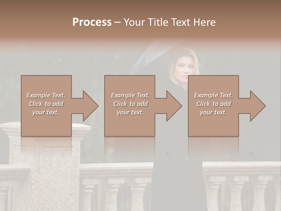 Cool Person Blond PowerPoint Template
