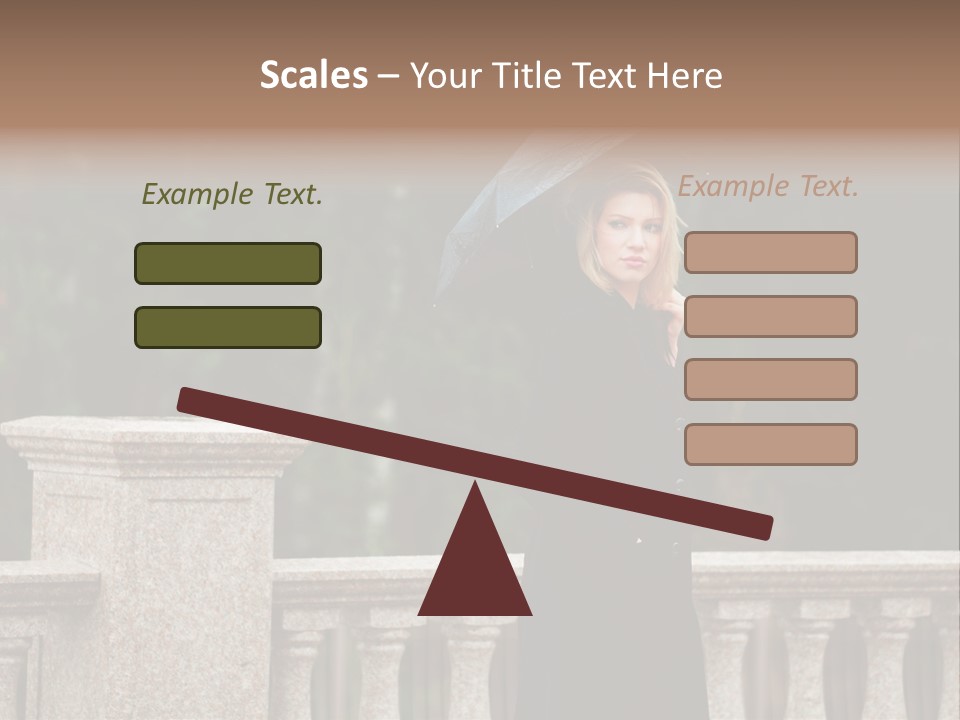 Cool Person Blond PowerPoint Template