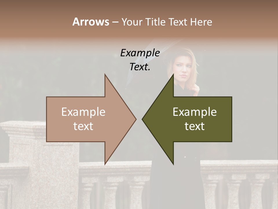 Cool Person Blond PowerPoint Template