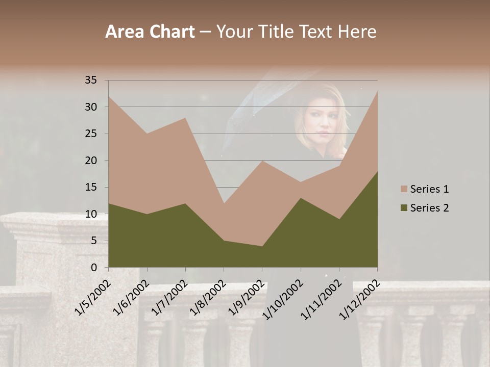 Cool Person Blond PowerPoint Template