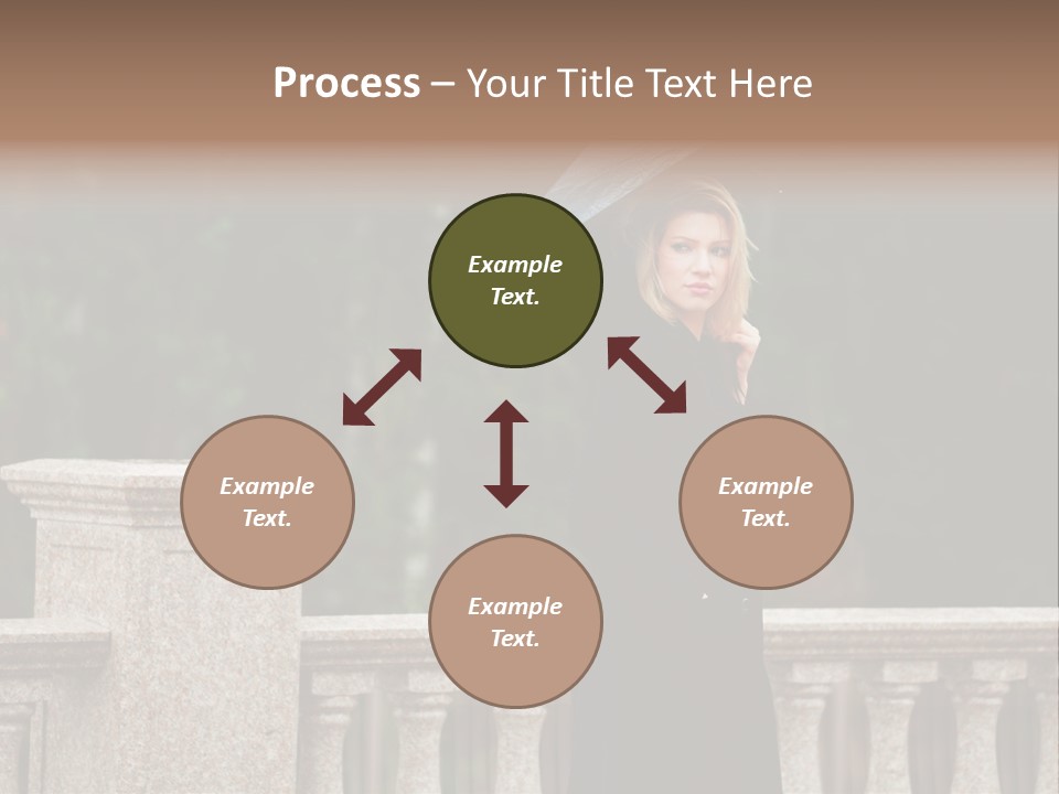 Cool Person Blond PowerPoint Template