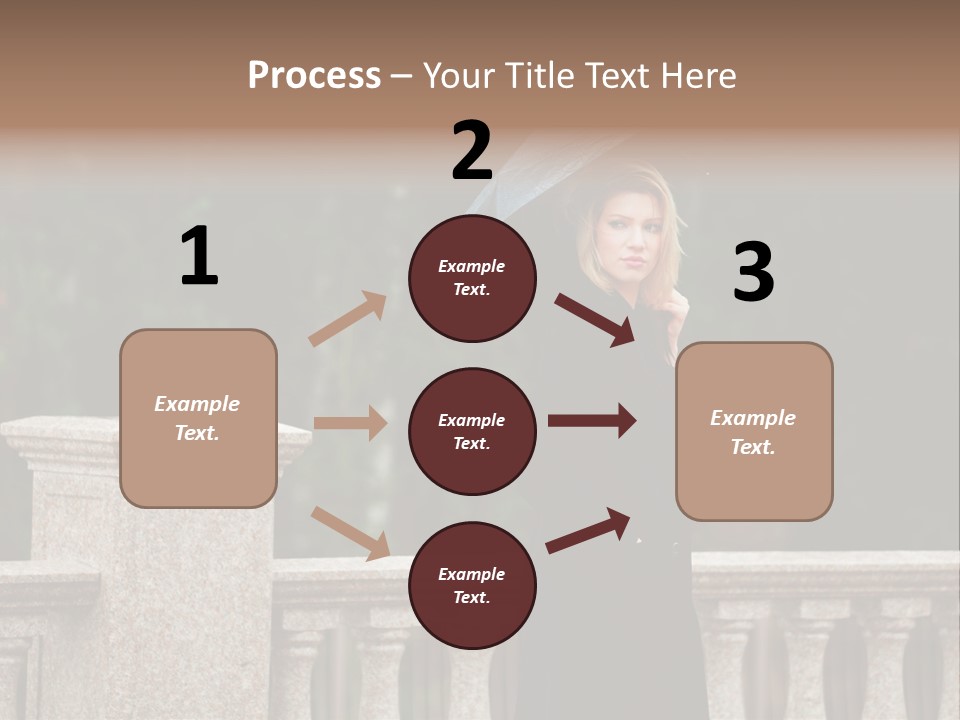 Cool Person Blond PowerPoint Template