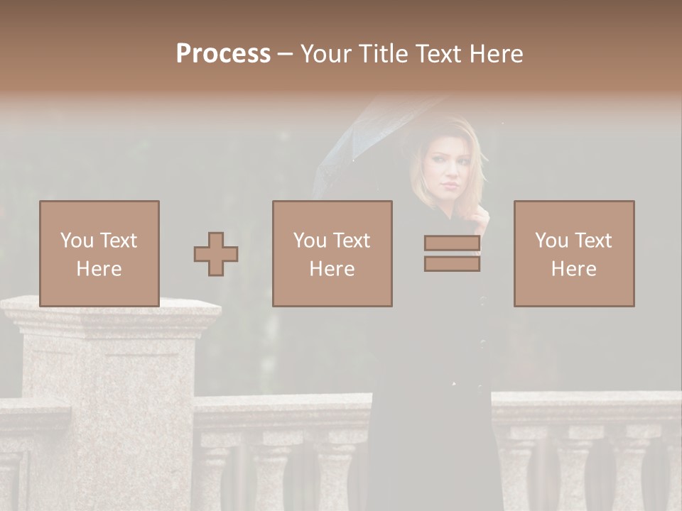 Cool Person Blond PowerPoint Template