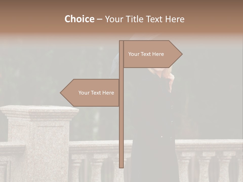 Cool Person Blond PowerPoint Template