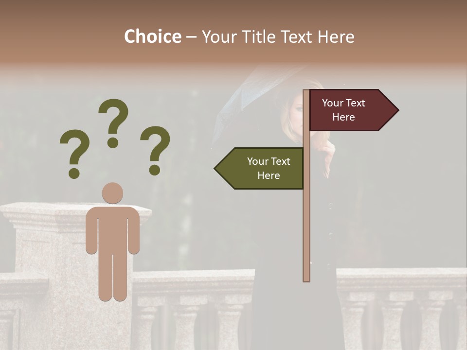 Cool Person Blond PowerPoint Template