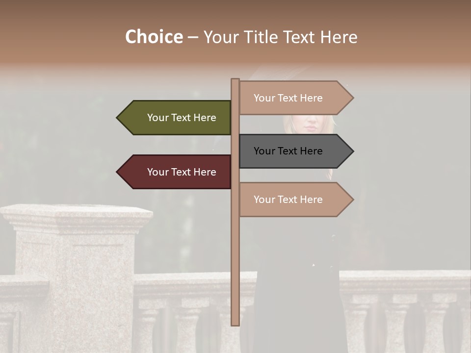 Cool Person Blond PowerPoint Template