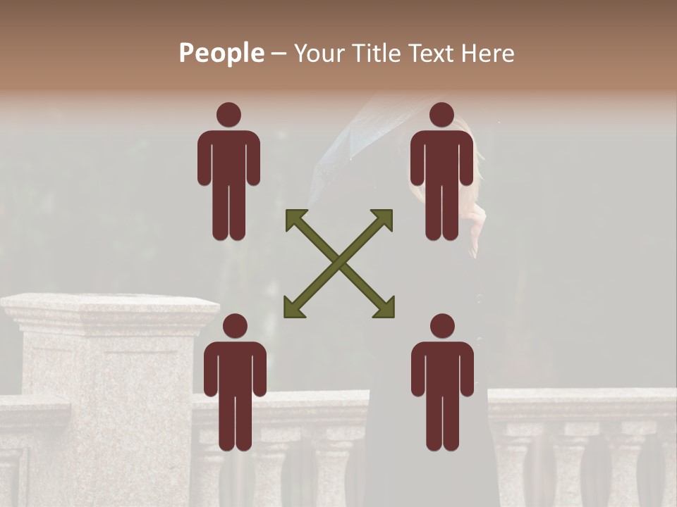 Cool Person Blond PowerPoint Template