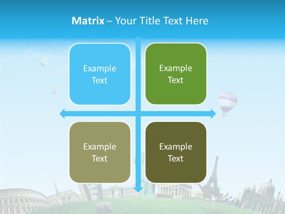 Style Building Paris PowerPoint Template