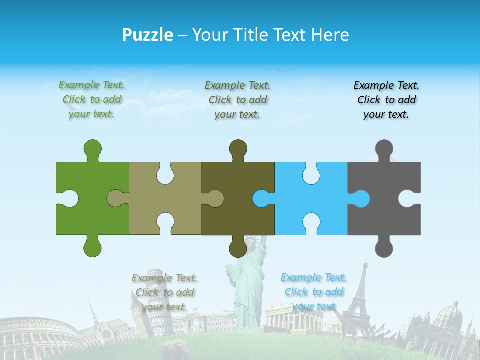 Style Building Paris PowerPoint Template