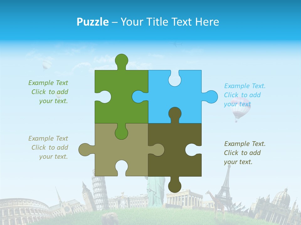 Style Building Paris PowerPoint Template