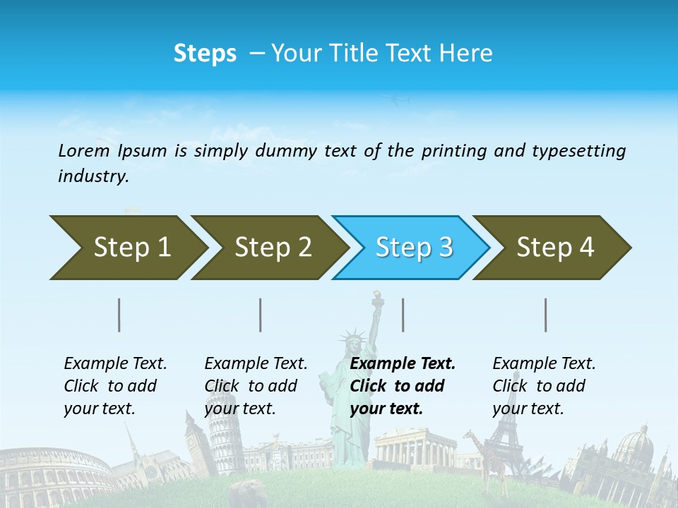 Style Building Paris PowerPoint Template