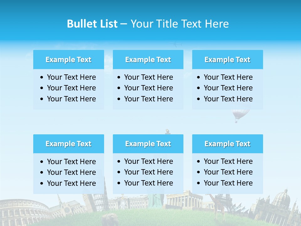 Style Building Paris PowerPoint Template