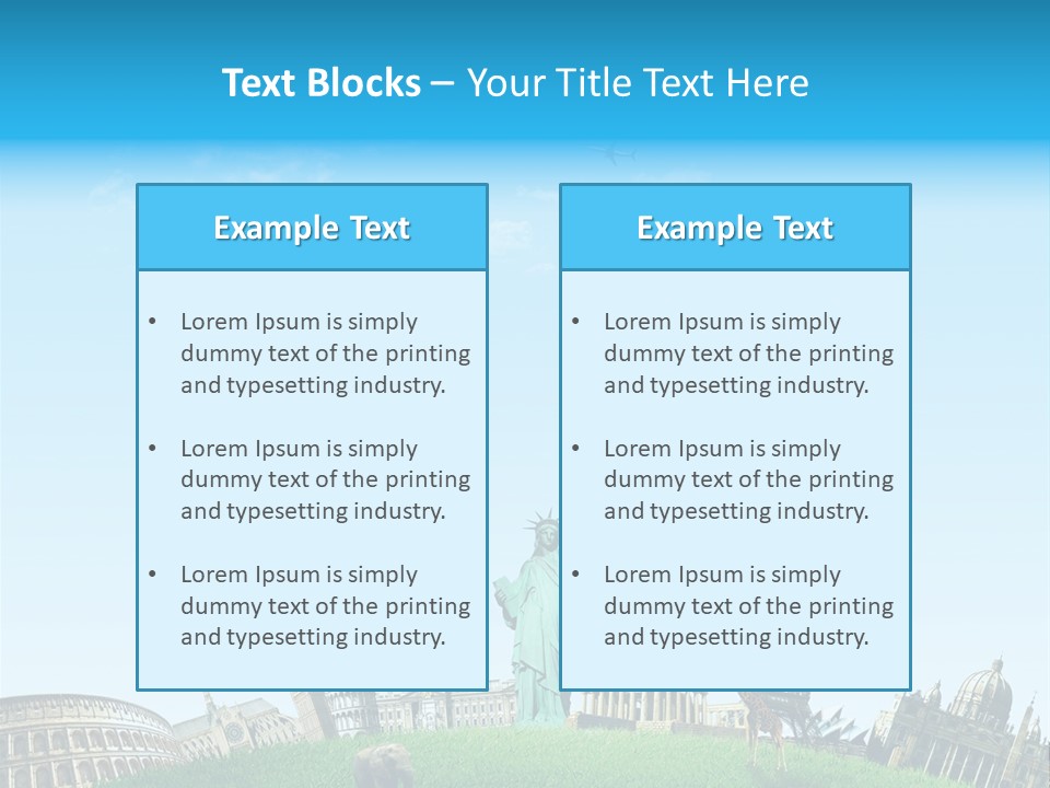 Style Building Paris PowerPoint Template