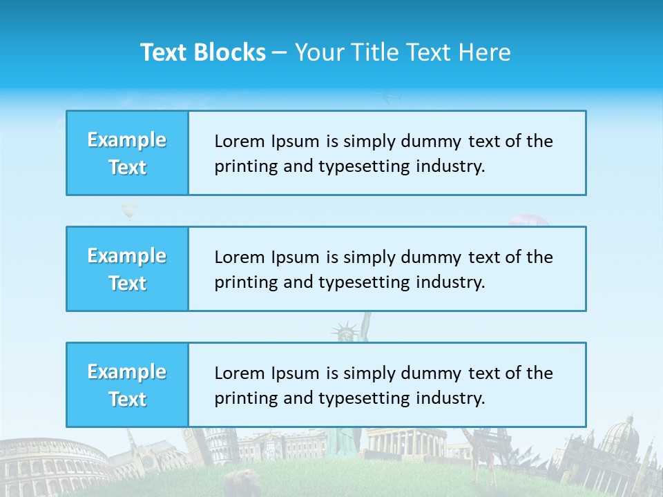 Style Building Paris PowerPoint Template